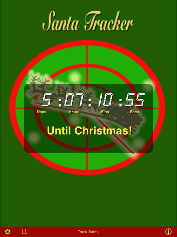 Santa Tracker App Screenshot