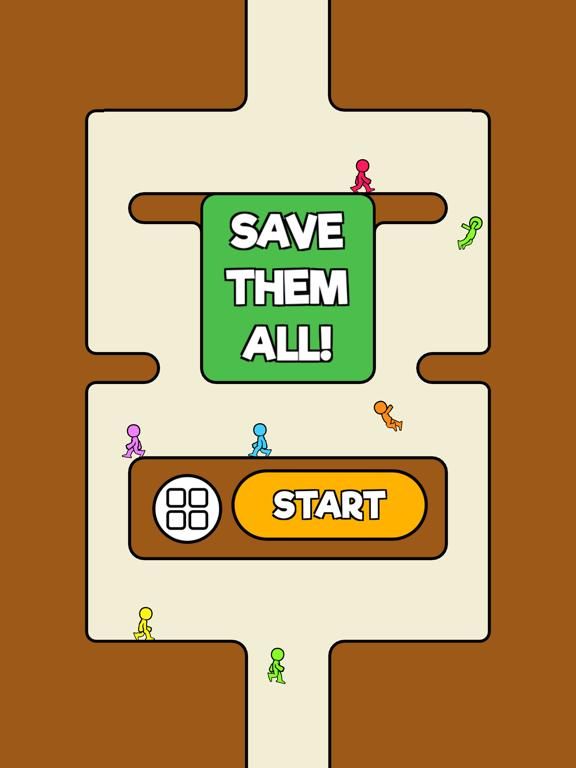 Save them all game screenshot