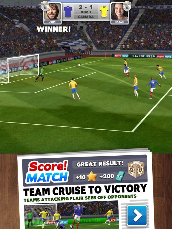 Score! Match App Screenshot