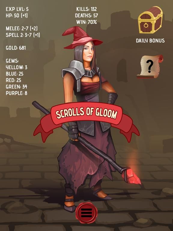Scrolls Of Gloom game screenshot