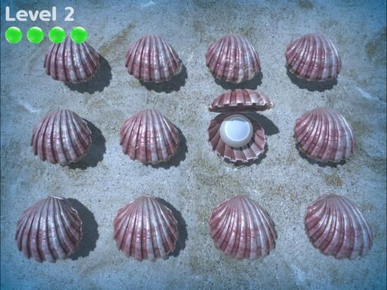 Sea Shell Game App Screenshot