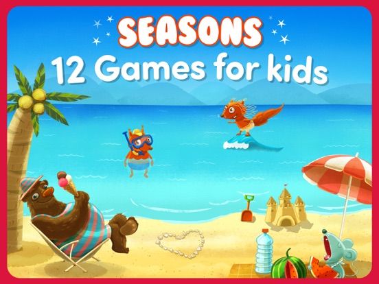 Seasons: Toddler learning game game screenshot