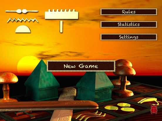 Senet Deluxe game screenshot