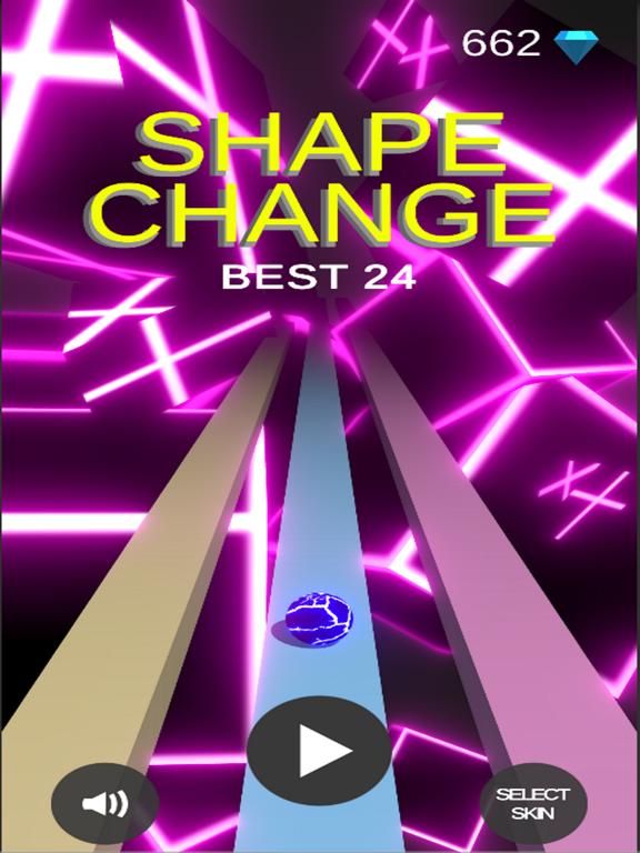 Shape Change App Screenshot