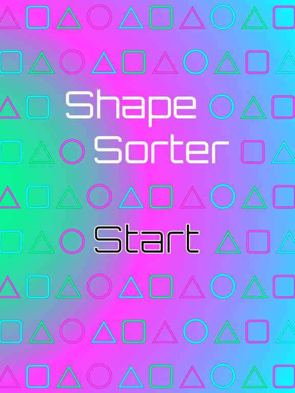 Shape Sorter App Screenshot