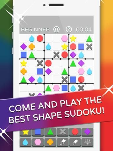 Shape Sudoku game screenshot