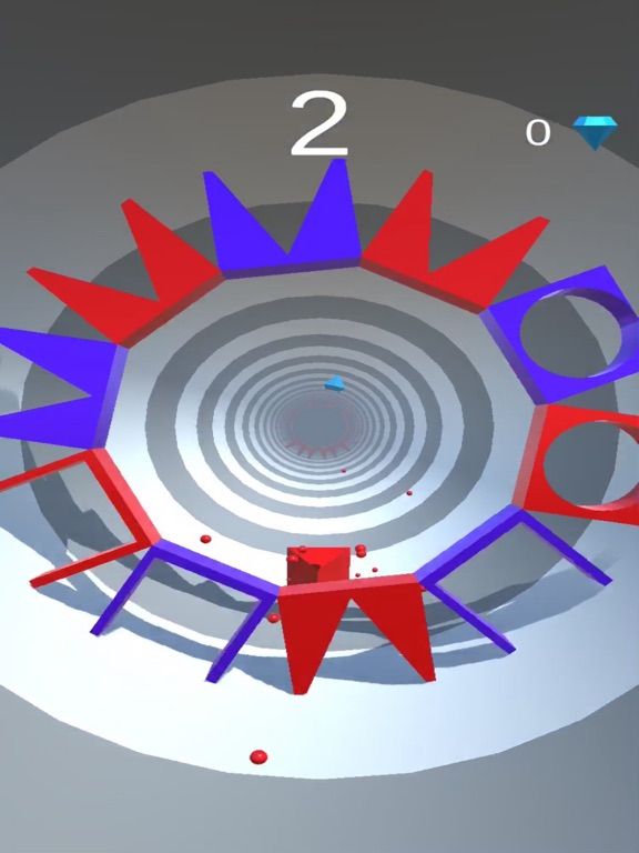 Shape Tunnel App Screenshot
