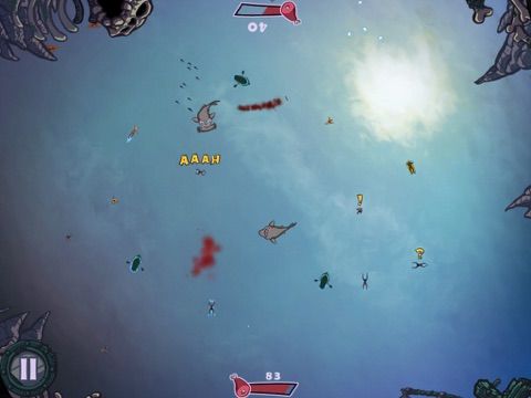 Shark or Die game screenshot