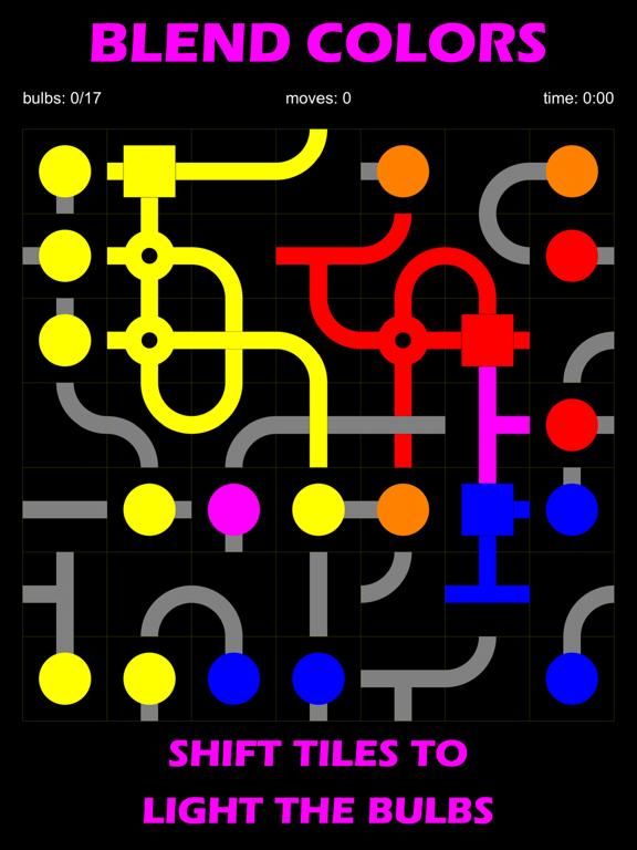 Shift Light Puzzle App Screenshot