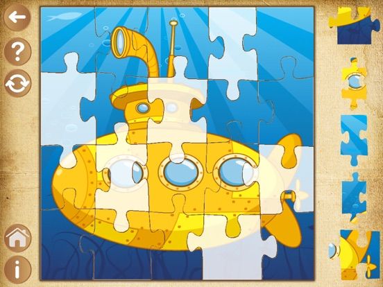 Ships Puzzles game screenshot