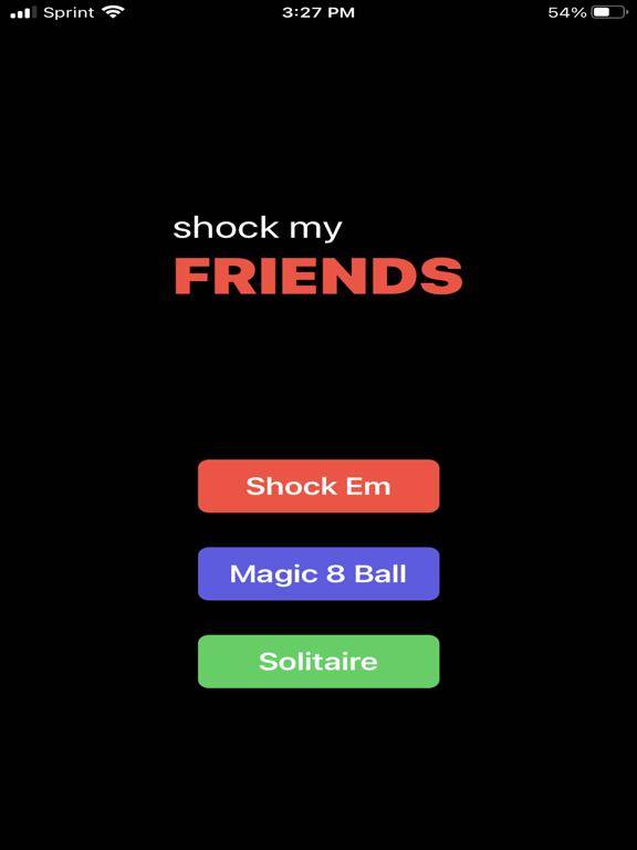 Shock My Friends game screenshot