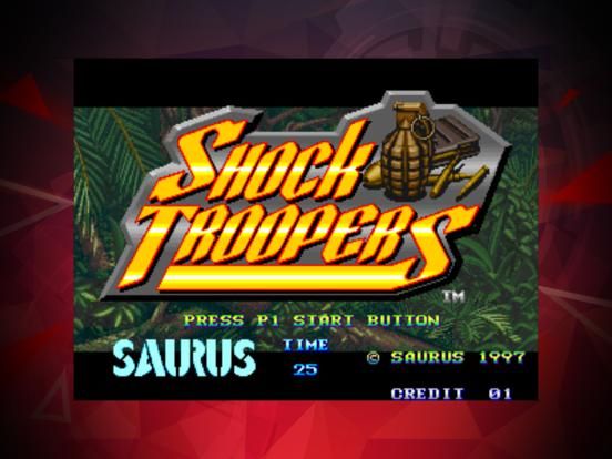 SHOCK TROOPERS ACA NEOGEO game screenshot