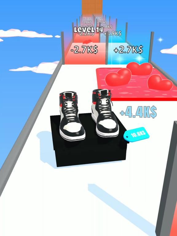 Shoes Evolution 3D game screenshot