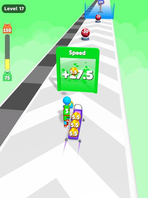 Shoot Balls Run game screenshot