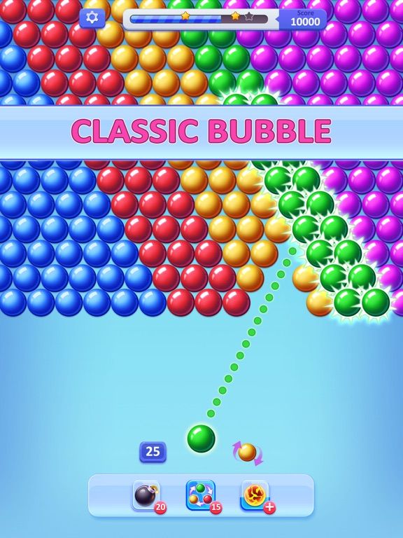 Shoot Bubbles game screenshot