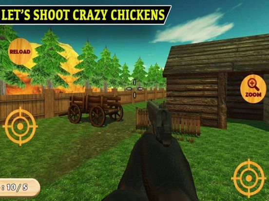 Shoot Chicken game screenshot