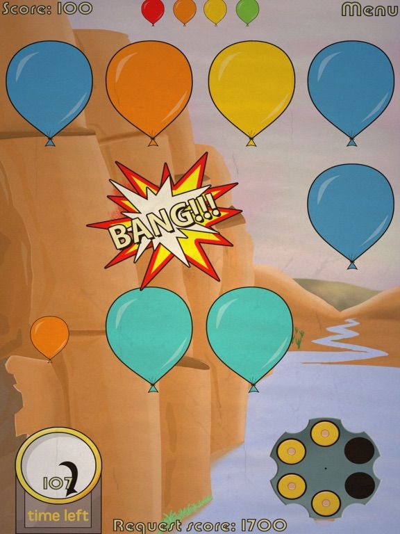 Shooting Balloons Games 2 App Screenshot