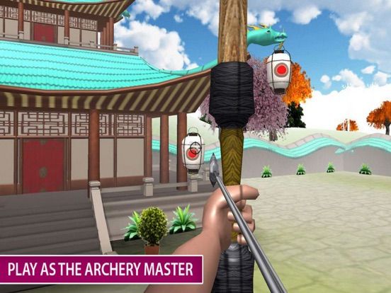 Shooting Perfect Bowmasters game screenshot