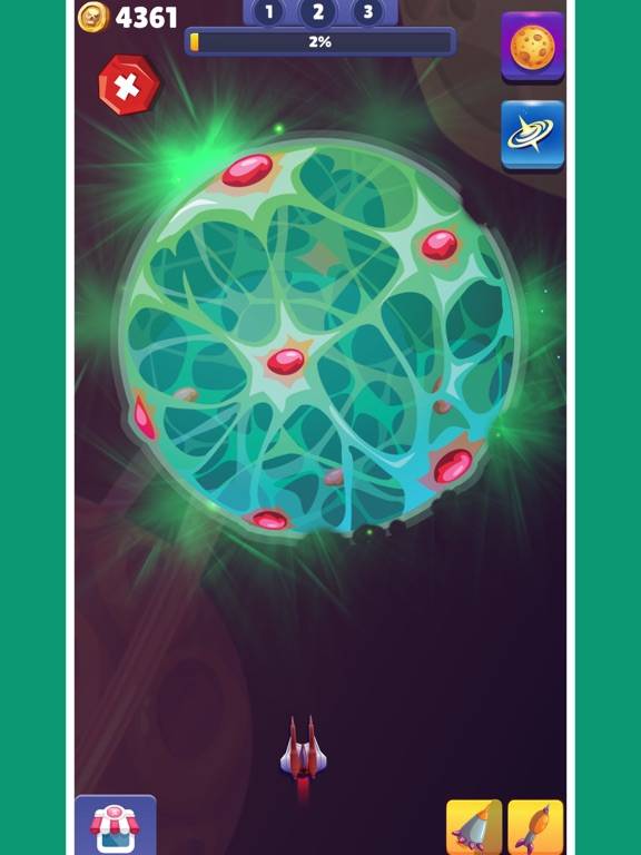 Shooting Planet App Screenshot