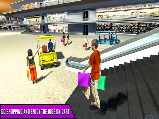 Shopping Mall Taxi Driver 2018 App Screenshot
