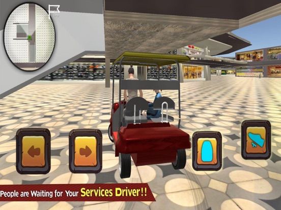 Shopping Taxi Simulator App Screenshot