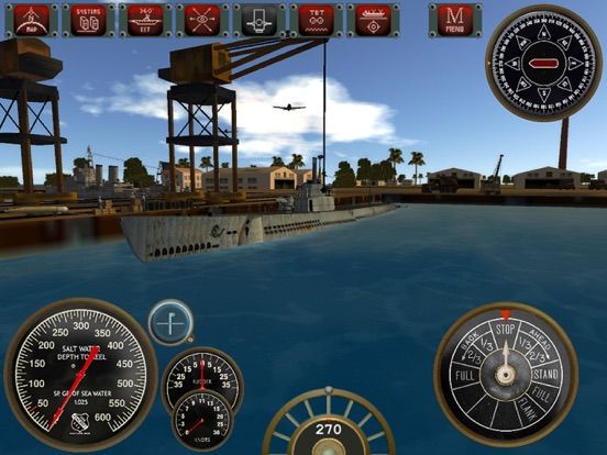 Silent Depth Submarine Simulation game screenshot