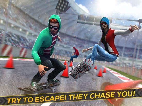 Skateboard City: Freestyle! game screenshot