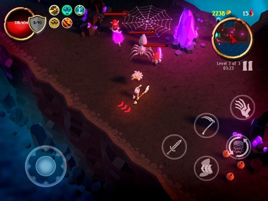Skeletal Avenger game screenshot