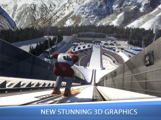 Ski Jumping Pro game screenshot