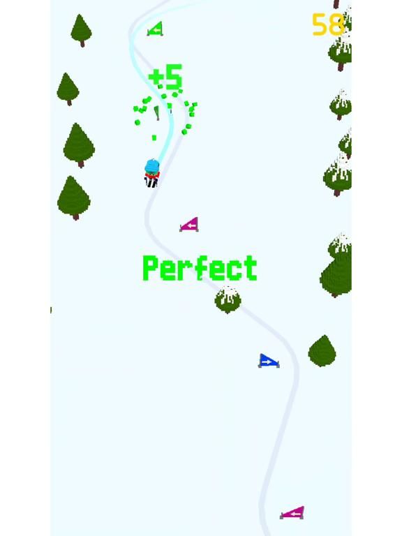 Ski Slalom! game screenshot