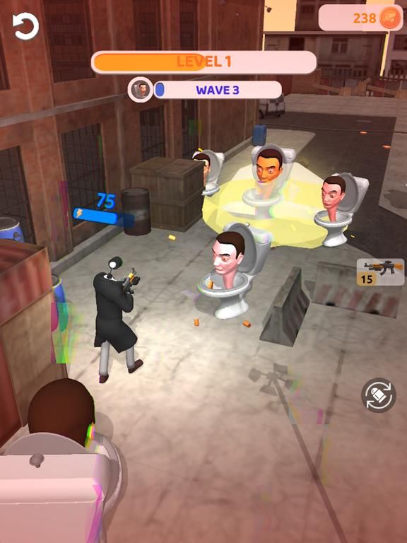 Skibidi War game screenshot