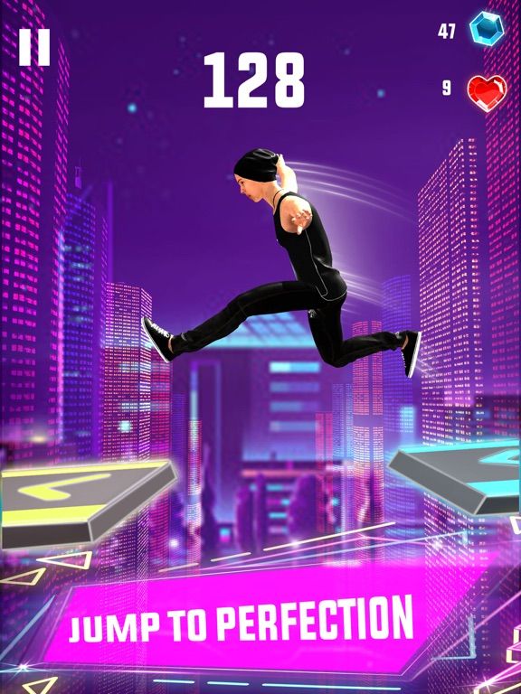 Sky Jumper: Running Game 3D App Screenshot