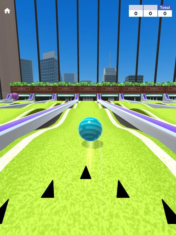 Skyline Bowling game screenshot