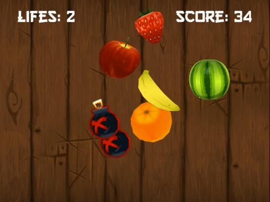 Slice Fruits For Watch game screenshot