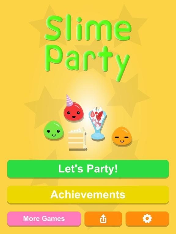 Slime Party App Screenshot