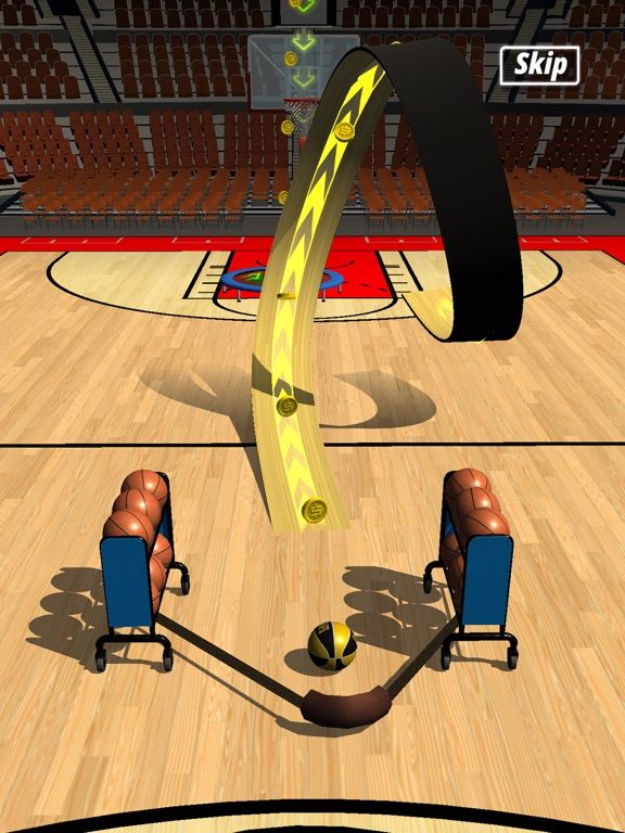 Slingshot Basketball! App Screenshot