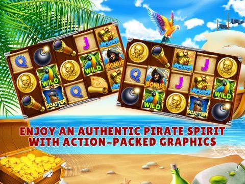 Slots Pirates Treasure game screenshot
