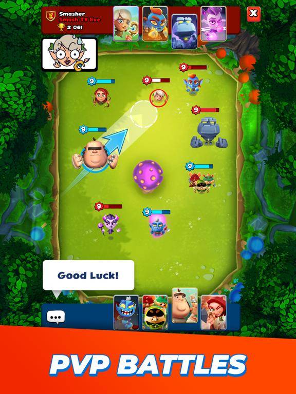 Smashing Four game screenshot
