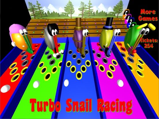 Snail Racing Pro game screenshot