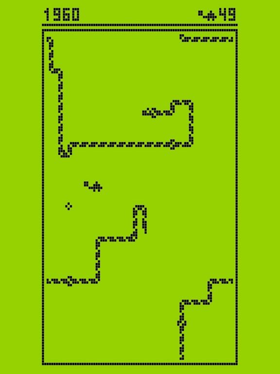 Snake II game screenshot