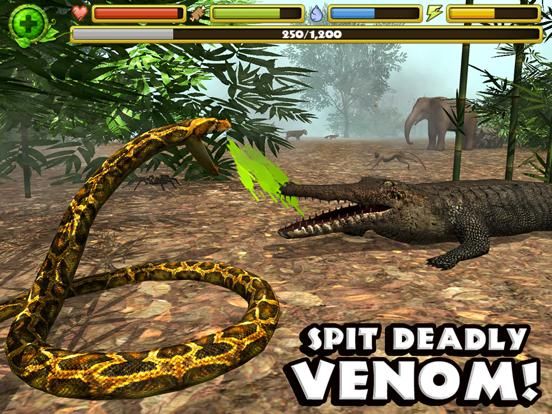 Snake Simulator game screenshot
