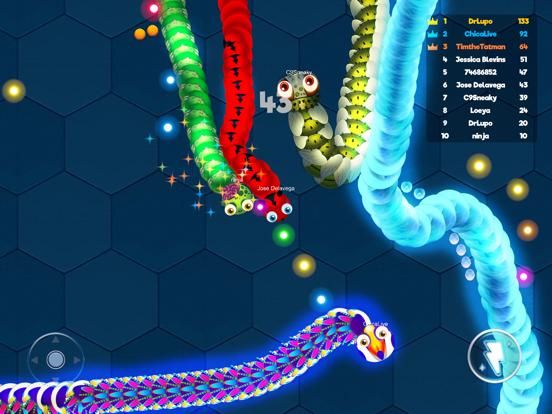 Snaker Dash -Color Snake Dance App Screenshot