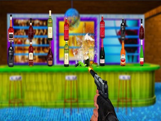 Sniper Shooter:Bottle Shoot 3D game screenshot