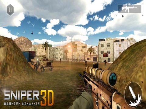 Sniper Warrior 3D: Desert Warfare game screenshot