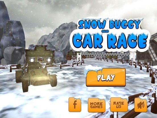 Snow Buggy Car Quad Race App Screenshot