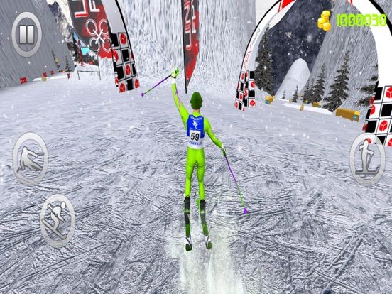 Snow Skiing Adventure 3D game screenshot