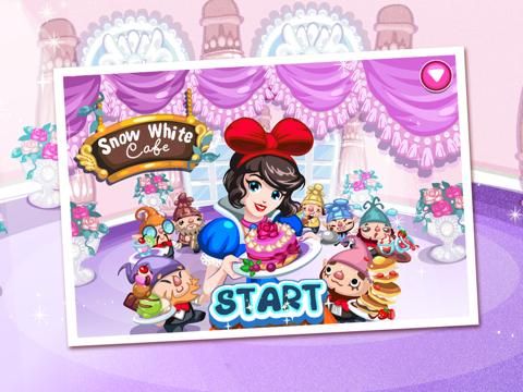 Snow White Cafe game screenshot
