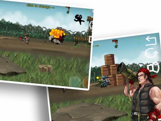 Soldiers Fire Guns Journey game screenshot