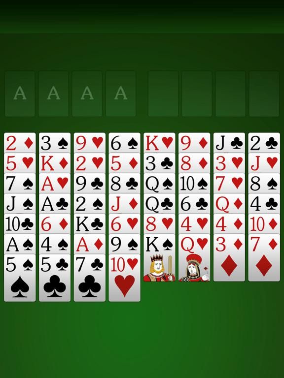 Solebon FreeCell Solitaire App Screenshot