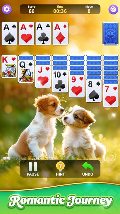 Solitaire℠ game screenshot